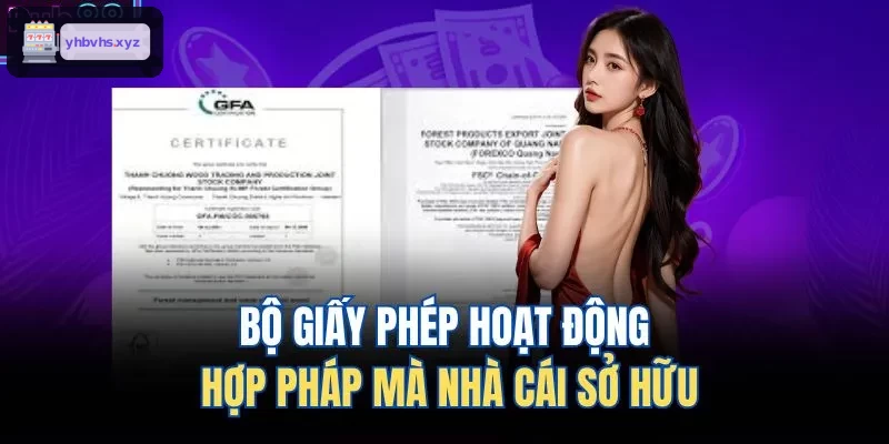 Hồ sơ pháp lý hợp lệ của nhà cái