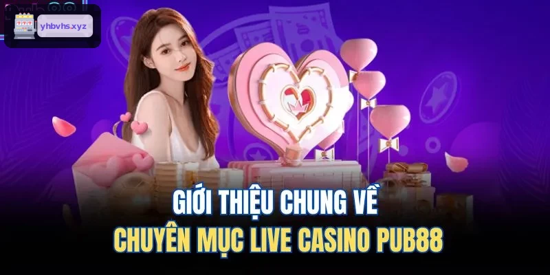 Giới thiệu chung về chuyên mục live casino ST666